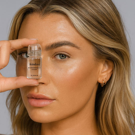 Skindose - Complete Microneedling Kit (Stamp, Polypeptide Face Serum)